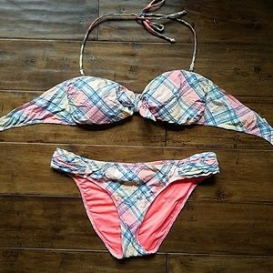 Victoria's Secret Plaid Bikini